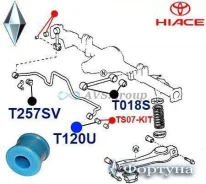 ������ ������������� ��������, ������ ��������. ������� T120U / 90385-13004 48802-52030 T120U ����