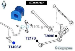 ������ ������������� ������ ��������. ������� T140SV / 48818-12170 48818-33100 T140SV ����