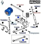 ����������� ���������� ����, ������ ��������. ������� T141S / 48710-35030 48710-35040 T141S ����