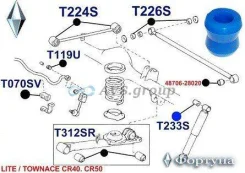 ������ ������������. ������� T233S / 90385-16001 90385-16004 ������� T233S ����