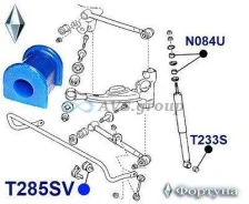 ������ ������������� ������ ��������. ������� T285SV / 48815-42030 TSB-203 T285SV ����