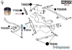 ����������� ������� ���������� ����, ������ ��������. ������� T302S / 48710-35060 48710-35050 T302S ����