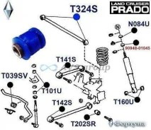 ����������� ���� ������ ������ ��������. ������� T324S / 48740-35030 48740-35020 ������� T324S ����