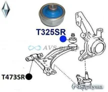 ����������� ������� ������ �������� �������� ������. ������� T325SR / 48068-48020 48068-33060 T325SR ����