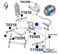 ����������� ����� ������ ��������. ������� T372S / 42304-30040 42304-22021 T372S ����