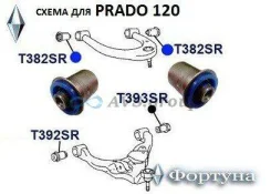 ����������� �������� ������ �������� ��������. ������� T382SR / 48632-60020 48610-0K040 T382SR ����