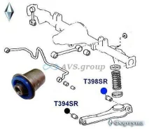 ����������� ����������� ������ ������ �������� ������. ������� T398SR / 48702-26051 48702-26050 T398SR ����