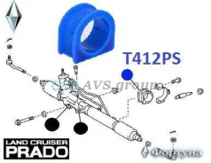 ����� ������� ����� (� �����.1��). ������� T412PS / 45517-35010 44200-60012 T412PS ����