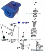 ������ ������������� �������� �������� �����. ������� T490SV / 48815-42070 T490SV ����