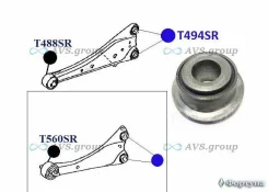 ����������� ����������� ������ ������ ��������. ������� T494SR / 48760-42010 48780-42010 T494SR ����