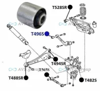 ����������� �������� ����������� ������ ������ ��������. ������� T496S / 48770-42040 48790-42020 T496S ����