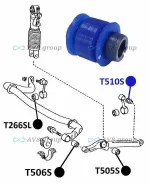 ����������� ����� ������������� �������� ��������. ������� T510S / 48810-60060 TAB503 T510S ����