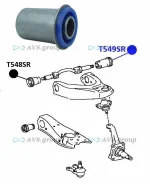 ����������� �������� ������ �������� �������� ������. ������� T549SR / Aamto-1091 48635-28060 T549SR ����