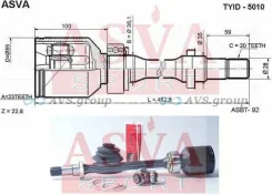 ���� ���������� ������. Narichin NUP-2001 / TYID-5010 43030-20030 43030-32060 NUP2001 ����