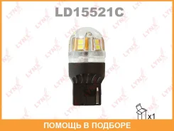����� ������������ (LED W21W T20 12V W3X16D 6000K Canbus) Lynxauto / LD15521C LD15521C ����