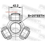 ������� 25x42.2, ����/��� Febest 0116ZVW30 0116ZVW30 ����