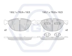 ������� ��������� �������� ������������ �������� ��� BMW X5, BMW X6 NGN 3502100 3502100 ����