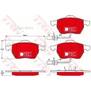 ������� ����. ���. /���. DTEC Cotec AUDI A4 1.8-2.8/1.9TDI/Q 1/95-11/00, A6 1.8-2.8/1.9TDI/Q 1/97- GDB1307DTE ����