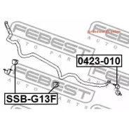 ������ ��������� ������������� d21, ����� ����/��� Febest SSBG13F SSBG13F ����