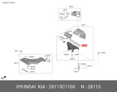 ������ ��������� (28113-C1100AS ) Hyundai/Kia [28113C1100] 28113C1100 ����