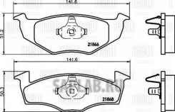 ������� ����. ��� �/� Skoda Fabia (99-) �/� Akebono ����. �����. | ����� ����/��� | Skoda Fabia (99-) �/� Akebono ����. ����� PF4375 ����