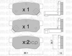 ������. ������. ������� Honda JAZZ 2002- R Metelli ���. 2201761 �-� 2201761 ����