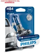 ����� HB4 12V 51W 4200K 9006WHVB1 ������� Philips White Vision ���� ��� 9006WHVB1 ����