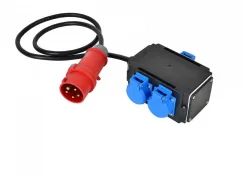���� ������������� ������� 1x CEE 400 � - 3 ������� Schuko 230 � / ����� 1,5 � / ������ ����