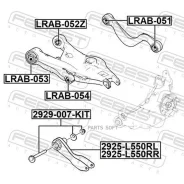 ���� ������ ������ ������ 2925-L550RR Febest 2925L550RR 2925L550RR ����