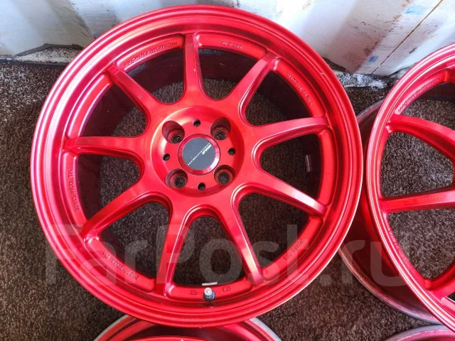 Work Emotion D9R. 7.0/8.5x17", 4x100, ET38/42 ����