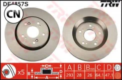���� ��������� �������� TRW DF4857S DF4857S ����