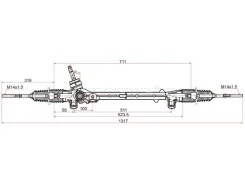 ����� ������� Mazda CX5 11- LHD STKD3132110A ����