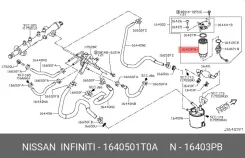 ������ ��������� Nissan 1640501T0A 1640501T0A ����