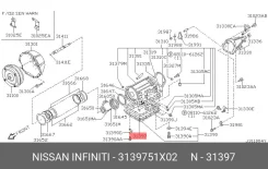 ��������� ���� Nissan 3139751X02 3139751X02 ����