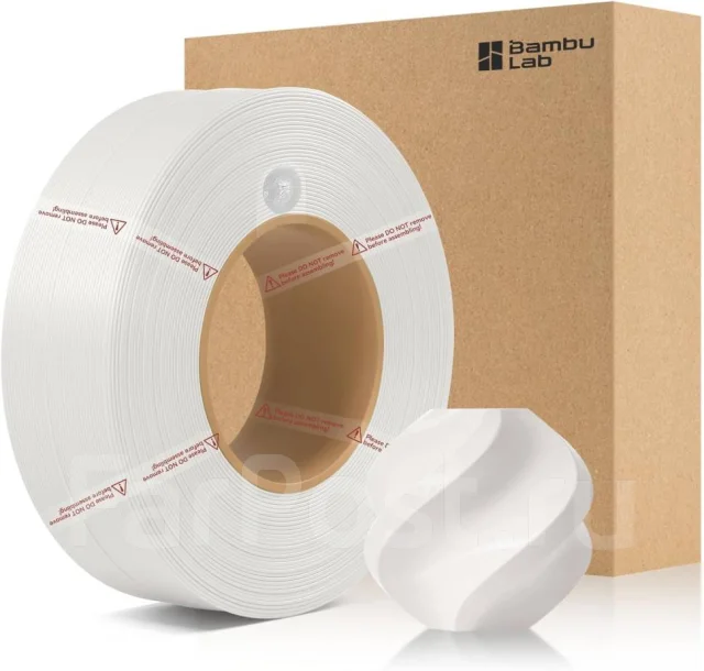 �������� Bambu Lab PLA Basic 10100 Jade White (��� �������) ����