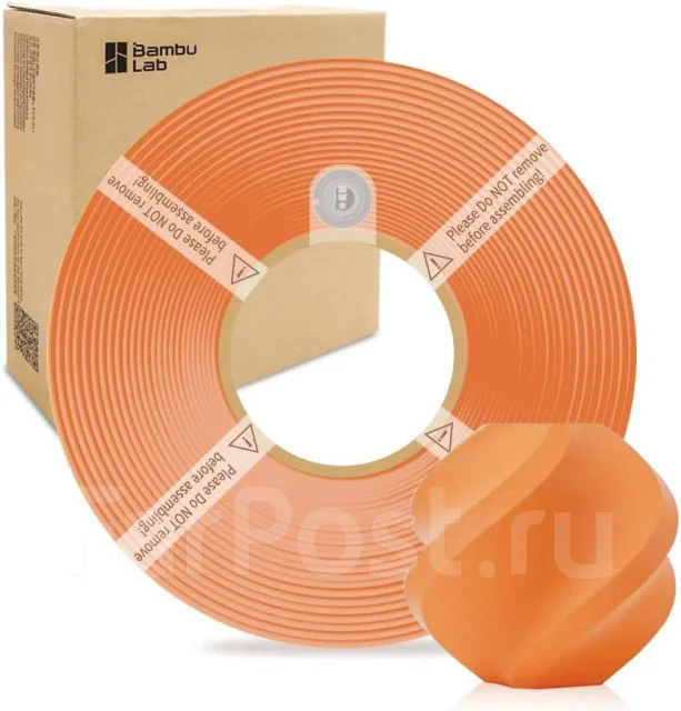 �������� Bambu Lab PLA Matte 11300 Mandarin Orange (��� �������) ����