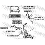����������� ��������� �������� ������ AUDI A4/S4/Avant/QU. 2016- [MEX] ADAB027 ����