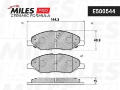 ������� ��������� �������� (����� Ceramic ����� PRO) LADA Iskra/Vesta/Nissan Micra III/NOTE/Tiida E500544 E500544 ����
