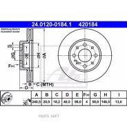 ������ ATE 24.0120-0184.1 24012001841 ����