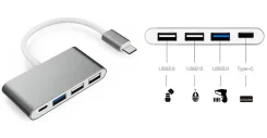 ������������ USB EvoHub (������) Type C-3xUSB ����