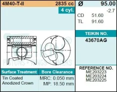 ������� ��������� Teikin 43670AG STD (4��/����) 43670AGSTD ����