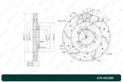 ���� ��������� G-Brake GFR02230R ��������������� ������������� Gbrake ������ GFR02230R ����
