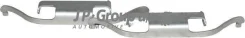 ������� ������� BMW E34/E32/E36/E46/E81/E87/E90/E9�1/E84 86- ��� L/R Accessory Kit, disc brake pads JP Group ���. 1463750110 1463750110 ����
