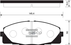 ������� ��������� ��������, �������� Sangsin Brake SP1376 SP1376 ����