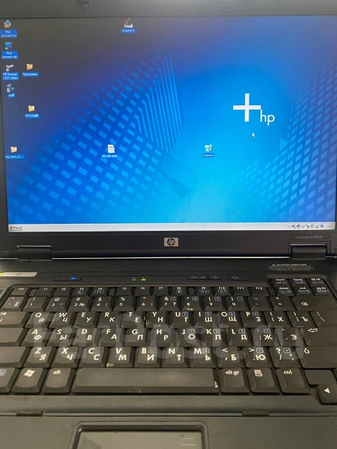 HP Compaq nx7400. 15.4", 1,7����, ��� 512 ��, ���� 60���, WiFi: 1, Bluetooth: 1 ����
