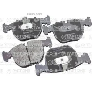 ������� ��������� �������� front, BMW 5 (E39) 96, 5 (E39) Touring 97, 7 (E38) 94, X5 (E53) 00, 156.4x73.55x19 PART-ONE 1BP082, �������� 1BP082 ����