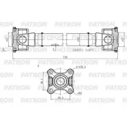 ��� ��������� (L=718 ��. ) BMW: 3 (E46) 1999-2005, X3 (E83) 2003-2006, X3 (E83) LCI 2006-2010 Patron PKR015 PKR015 ����
