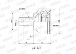 ���� ������� 36/23 | ����� ����/��� | INKO 307031 307031 ����