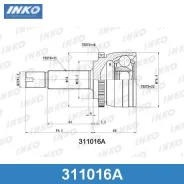 ���� ������� 25/22 ABS 48 | ����� | INKO 311016A 311016A ����