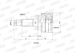���� ������� 26/22 | ����� ����/��� | INKO 319010 319010 ����